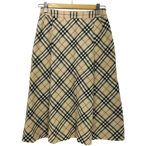 バーバリーロンドン BURBERRY LONDON ノバチェック ウールスカート レディース JPN:38