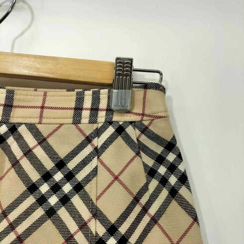 バーバリーロンドン BURBERRY LONDON ノバチェック ウールスカート レディース JPN:38