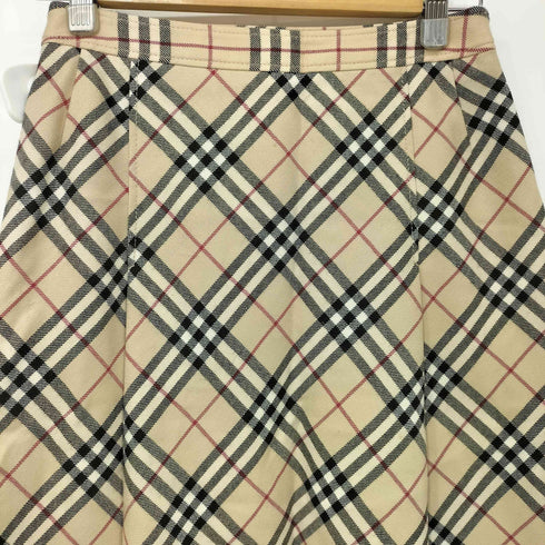 バーバリーロンドン BURBERRY LONDON ノバチェック ウールスカート レディース JPN:38