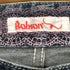 ボブソン BOBSON レースパッチ ローライズスキニーデニム Y2K レディース