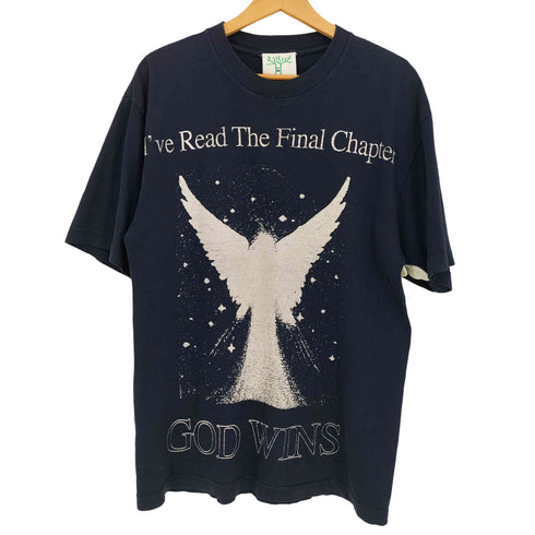 オンラインセラミックス ONLINE CERAMICS 24ss God Wins Navy Tee メンズ import:M