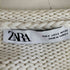 ザラ ZARA ボーダー ロールネック コットン ニット レディース S