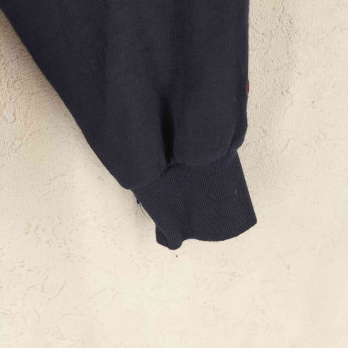 campus 90-00s USA製 袖ロゴ刺繍ポロシャツ メンズ M
