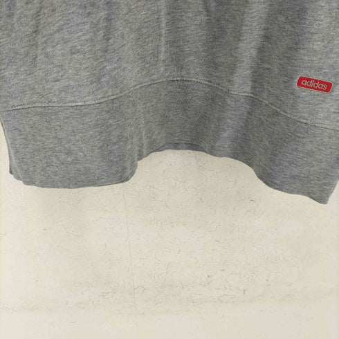 アディダス adidas 00s ロゴ刺繍スウェット メンズ L