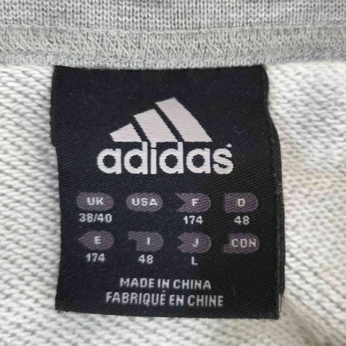 アディダス adidas 00s ロゴ刺繍スウェット メンズ L