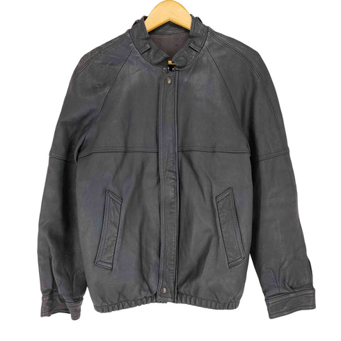 real leather リアルレザーブルゾンジャケット メンズ