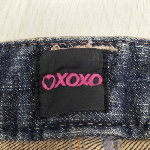 OXOXO ストーン装飾 セミフレアグランジデニム Y2K レディース 31