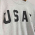 80-90s USA製 USAF Thunder 霜降り クルーネックスウェット メンズ M
