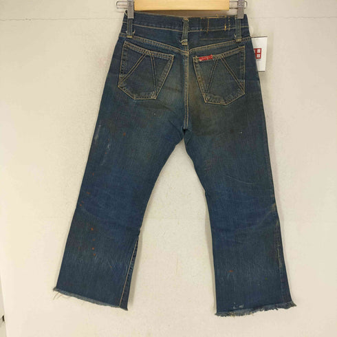 CACTUS 70s- USA製 TALONジップ フレアデニムパンツ レディース