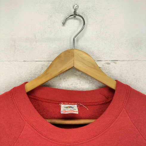 フルーツオブザルーム FRUIT OF THE LOOM 90s USA製 ラグラン チームプリントクルーネックスウェット メンズ XL