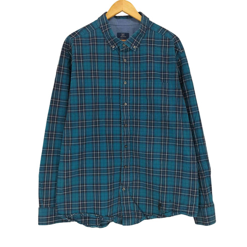 ジョージ GEORGE CLASSIC FIT ボタンダウンシャツ メンズ 2XL