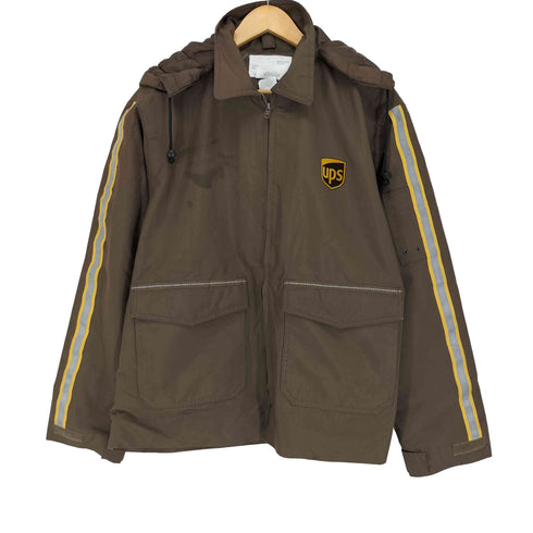 TWINHILL フーデッドジップワークジャケット 袖リフレクター メンズ