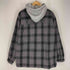 レッドヘッド RED HEAD 裏地キルティングフーデッドシャツジャケット メンズ import:XL