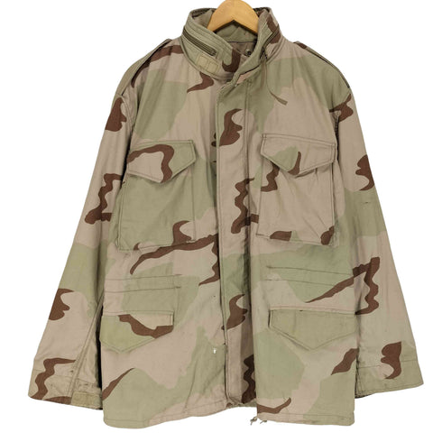 ユーエスアーミー U.S. ARMY COAT COLD WEATHER FIELD CAMO JACKET デザートカモフィールドジャケット メンズ import:M