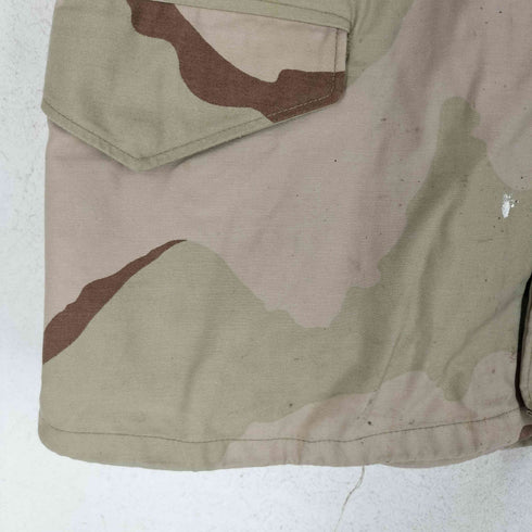 ユーエスアーミー U.S. ARMY COAT COLD WEATHER FIELD CAMO JACKET デザートカモフィールドジャケット メンズ import:M