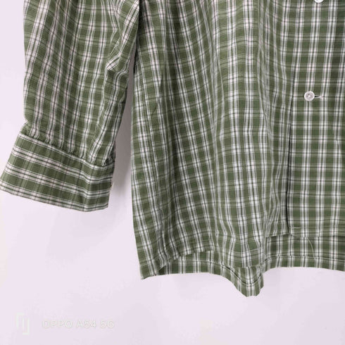 ビームスプラス BEAMS+ 26SS Open Collar 80/2 Madras L/S 開襟 オープンカラー マドラス チェック シャツ メンズ JPN:L