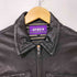 PDI PUBLIC DATA IMAGE} ラムレザー ダブルジップ ライダースジャケット メンズ import:M