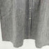 コットンハウスアヤ Cotton House Aya yesterday cross リネン カスリ生地 スタンドカラー半袖 シャツ レディース JPN:M