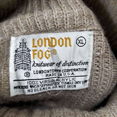 ロンドンフォグ LONDON FOG ジップアップニット メンズ import:XL