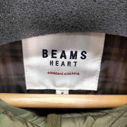 ビームスハート BEAMS HEART フード付き キルティング コート レディース S