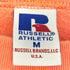ラッセルアスレチック RUSSELL ATHLETIC 90s ステッチライン Vガゼット クロップド スウェット レディース JPN:M