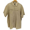 エディーバウアー Eddie Bauer ピンボーダー フロントポケット コットン 半袖 シャツ メンズ import:XL