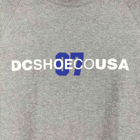 ディーシー DC 90s ラグランスリーブ ロゴプリントTシャツ メンズ M