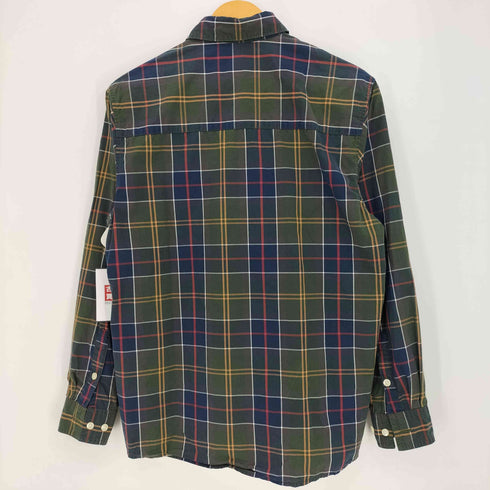 バブアー Barbour スモール タータン チェック レギュラーカラー シャツ メンズ US:36