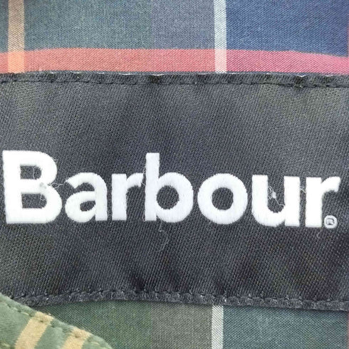 バブアー Barbour スモール タータン チェック レギュラーカラー シャツ メンズ US:36