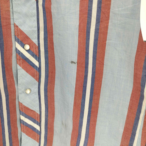 ラングラー Wrangler 90s Geometric patterns WESTERN SHIRTS 幾何学模様 長袖 ウエスタンシャツ メンズ import:M