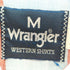 ラングラー Wrangler 90s Geometric patterns WESTERN SHIRTS 幾何学模様 長袖 ウエスタンシャツ メンズ import:M