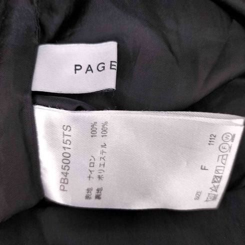 ページボーイ PAGEBOY ナイロン カーゴ パンツ レディース FREE