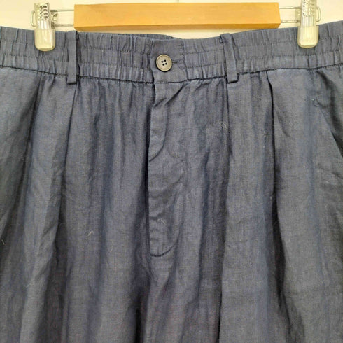 ザラ ZARA 26ss プリーツリネンパンツ レディース L