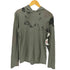 アルマーニエクスチェンジ ARMANI EXCHANGE ラメ プリント L/S フーディー カットソー Y2K メンズ import:S