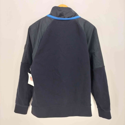ボスヒューゴボス BOSS HUGO BOSS ナイロン切り替え ラグラン ハーフジップ プルオーバー スウェット メンズ import:M