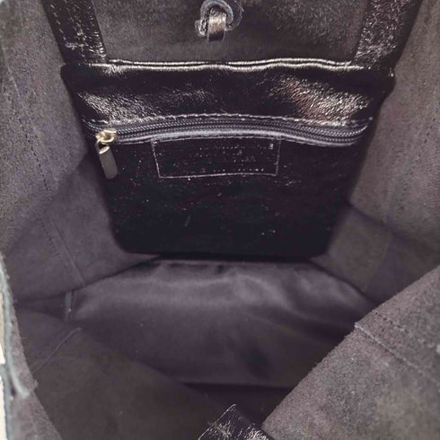 MODE FOURRUR メタリック加工 トートバグ レディース