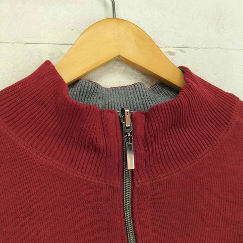 ハーフジップニット メンズ import:XL