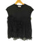 クヌースマーフ Knuth Marf heart motif tulle tops ハートモチーフ チュール トップス レディース FREE