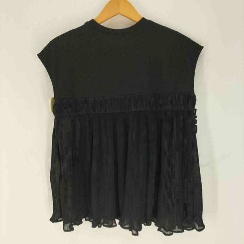 クヌースマーフ Knuth Marf heart motif tulle tops ハートモチーフ チュール トップス レディース FREE