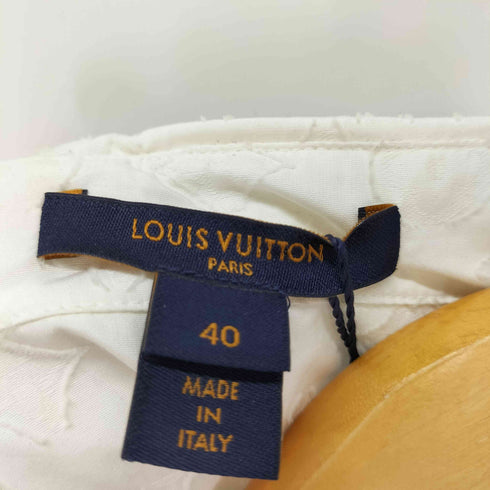 ルイヴィトン LOUIS VUITTON モノグラム ジャガード シャツ レディース EUR:40
