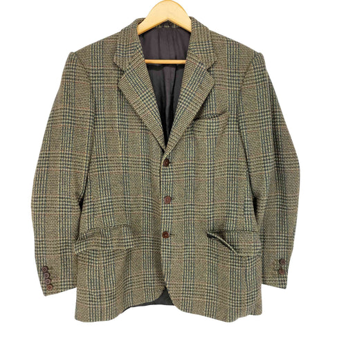 ALEXANDERS OF SCOTLAND 3Bツイードテーラードジャケット メンズ