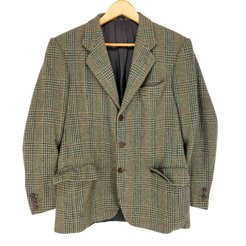 ALEXANDERS OF SCOTLAND 3Bツイードテーラードジャケット メンズ