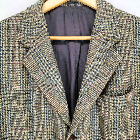 ALEXANDERS OF SCOTLAND 3Bツイードテーラードジャケット メンズ