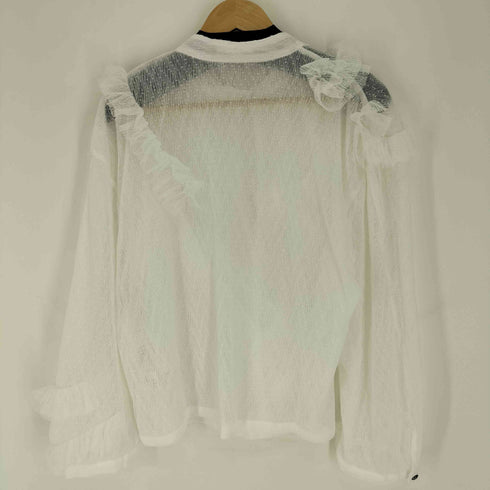 クヌースマーフ Knuth Marf tulle design blouse チュール デザイン ブラウス レディース FREE