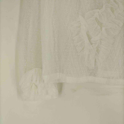 クヌースマーフ Knuth Marf tulle design blouse チュール デザイン ブラウス レディース FREE