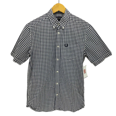 フレッドペリー FRED PERRY GINGHAM SHIRT マチ付き ギンガムチェック シャツ メンズ import:S
