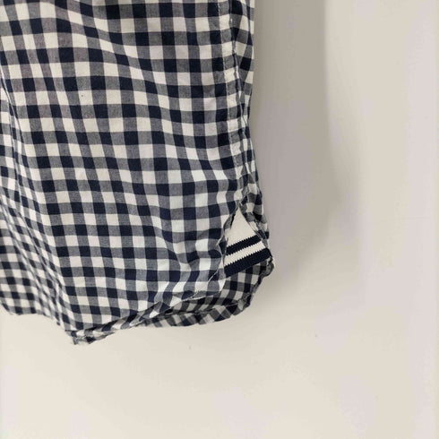 フレッドペリー FRED PERRY GINGHAM SHIRT マチ付き ギンガムチェック シャツ メンズ import:S