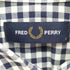 フレッドペリー FRED PERRY GINGHAM SHIRT マチ付き ギンガムチェック シャツ メンズ import:S