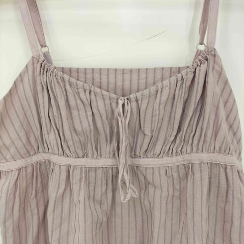 マークバイマークジェイコブス Marc by Marc Jacobs リボン ギャザー ストライプ キャミソール レディース