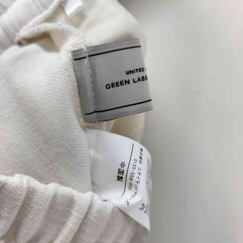 ユナイテッドアローズグリーンレーベルリラクシング UNITED ARROWS green label relaxing ニーハイフレアパンツ デニム 2 ストレッチ レディース JPN:38